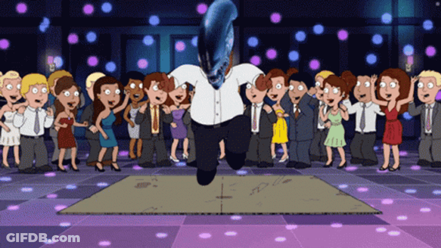 Alien Dancing Break Dance GIF