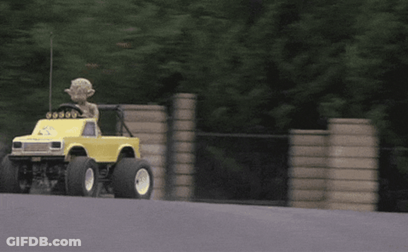 Alien Drifting GIF