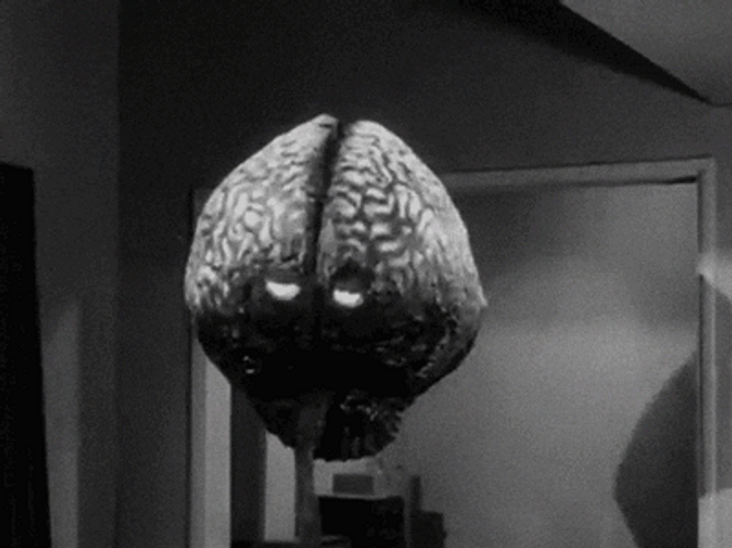 Alien Galaxy Brain Approaching Meme GIF