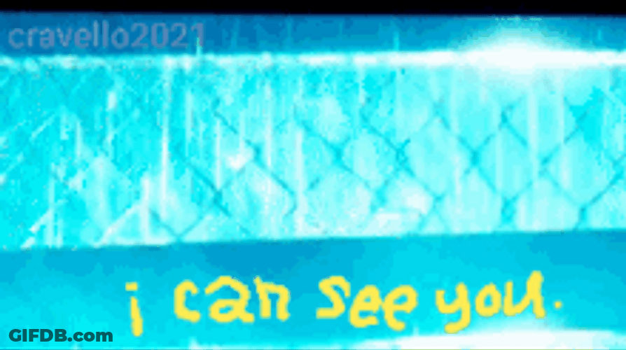 Alien Guy Sneaky I See You GIF