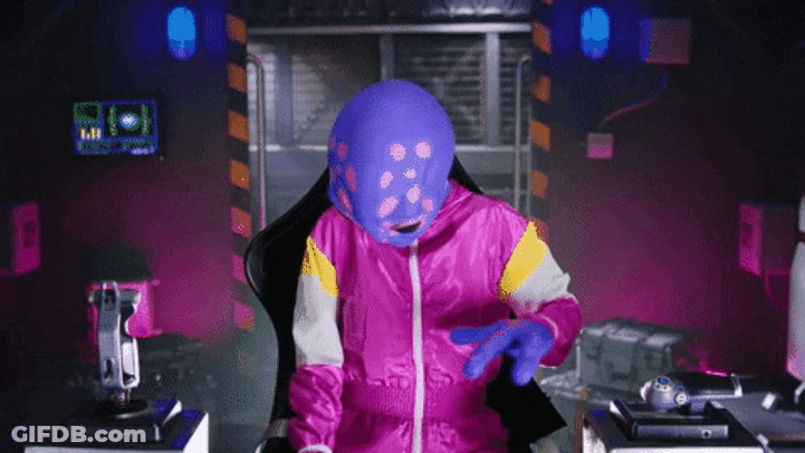 Alien Hammer Time GIF