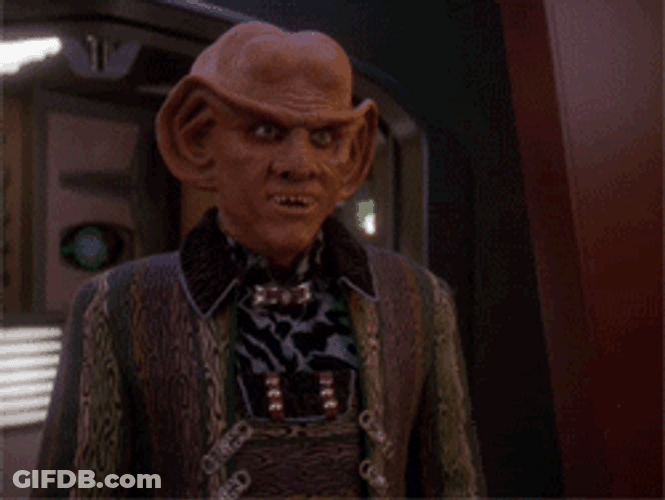 Alien Shocked Face GIF