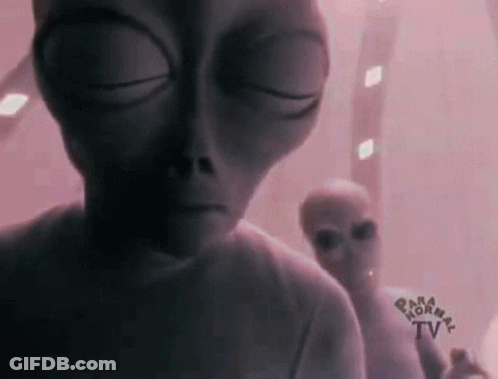 Aliens With Eyes Closed GIF