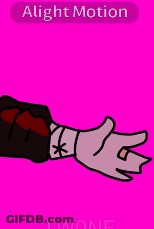 Alight Motion Rabbit Hole Hatsune Miku GIF