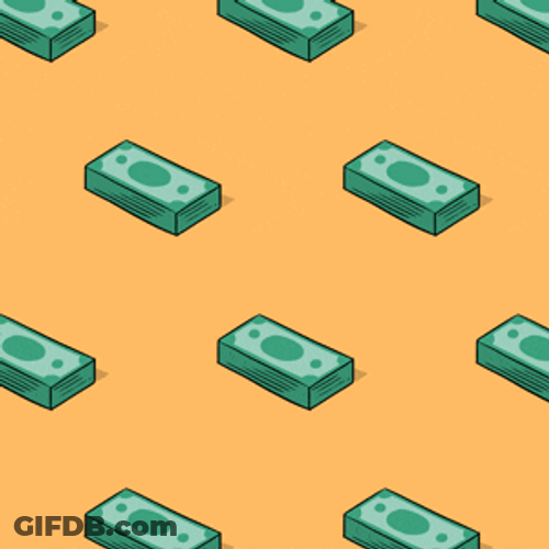 Alignment Of Money Flying GIF