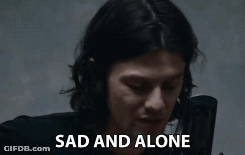 All Alone And Sad By Himself GIF