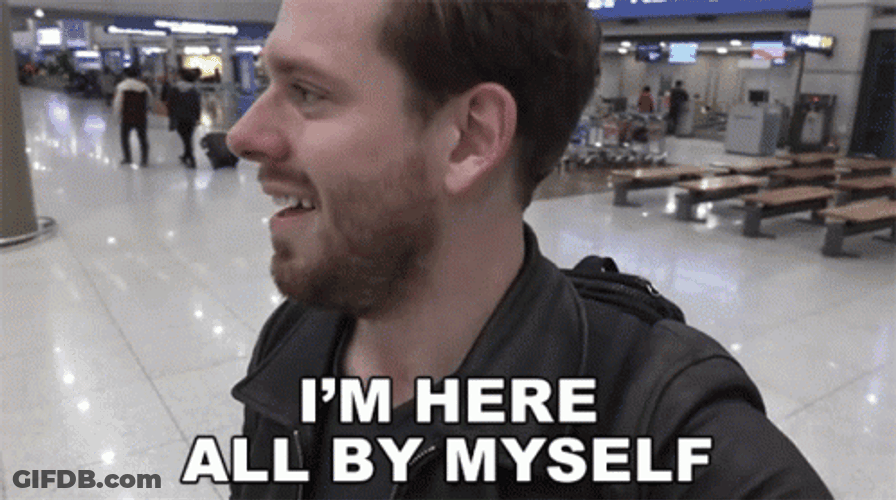 All Alone Im Here By My Self Corey Vidal GIF