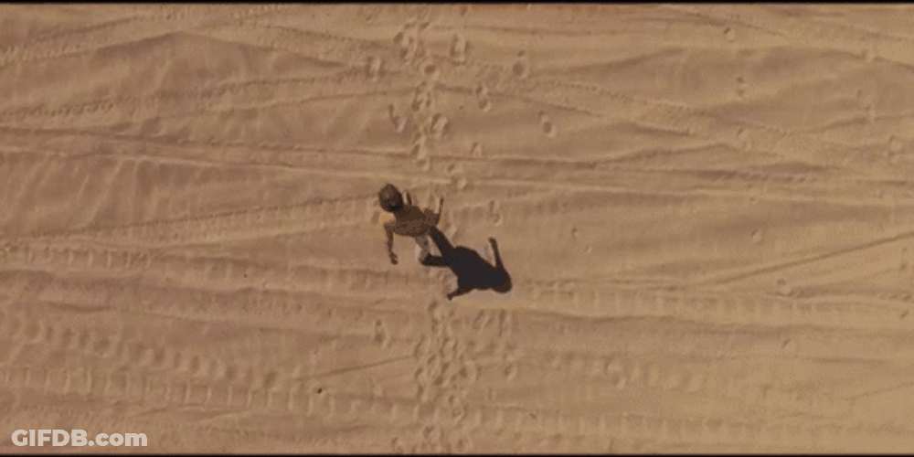 All Alone In The Desert GIF