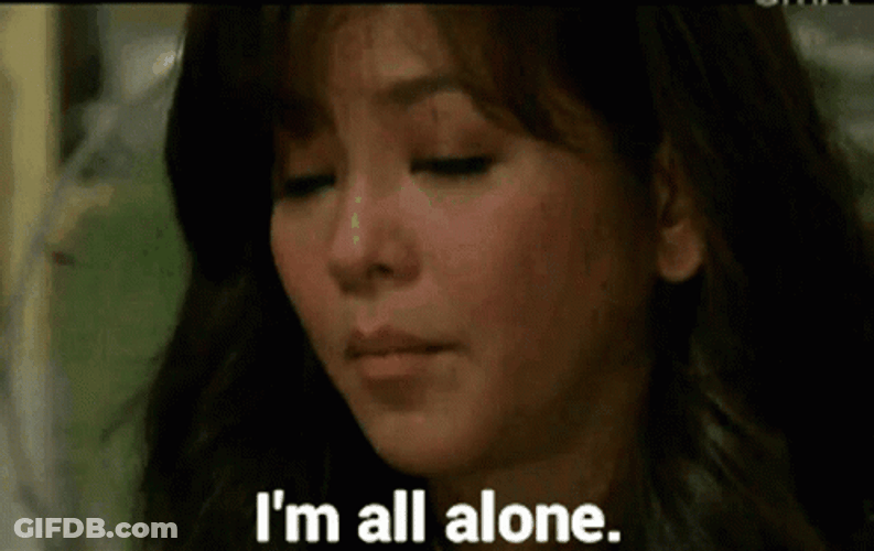 All Alone Now Iann Dior GIF