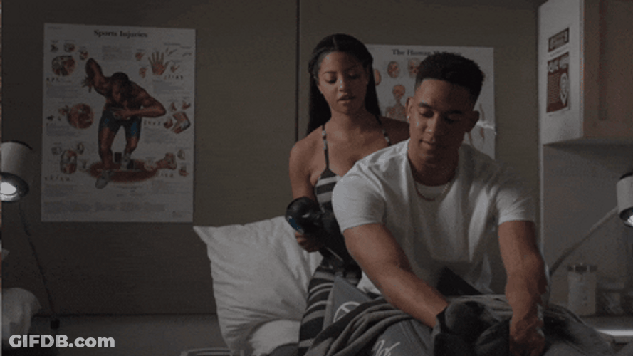All American Back Pain Massage GIF