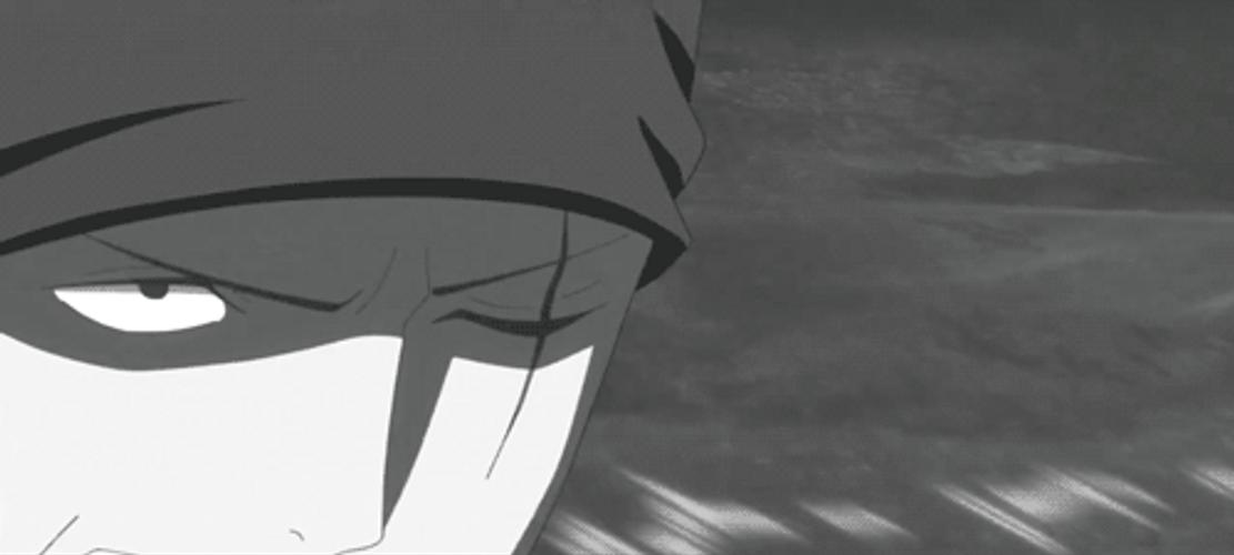 All Black Anime Sanji Fighting GIF