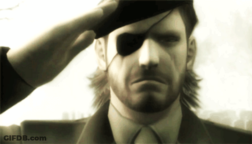 All Black Eerie Soldier Salute GIF