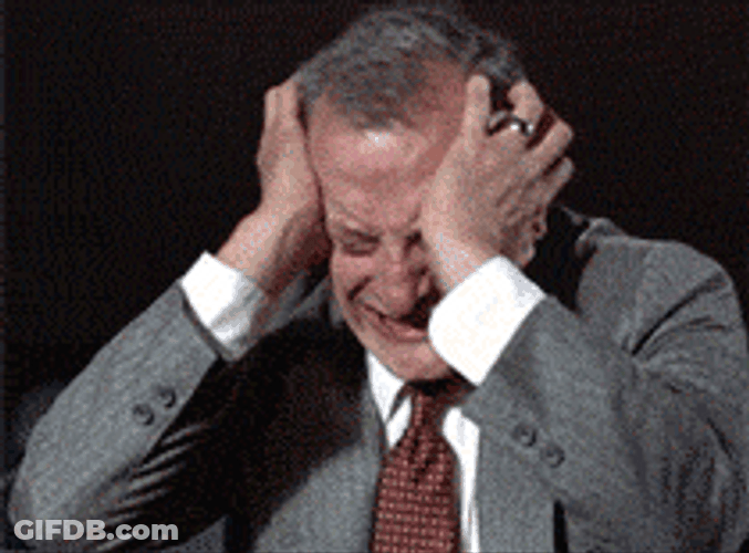 All Black Frustrated George Scott GIF