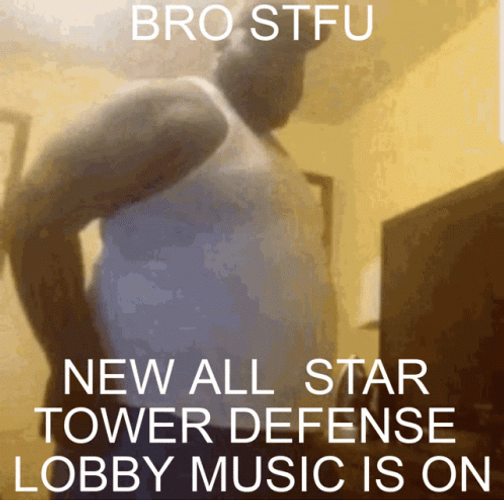 All Black Funny Star Tower Defense Dance GIF