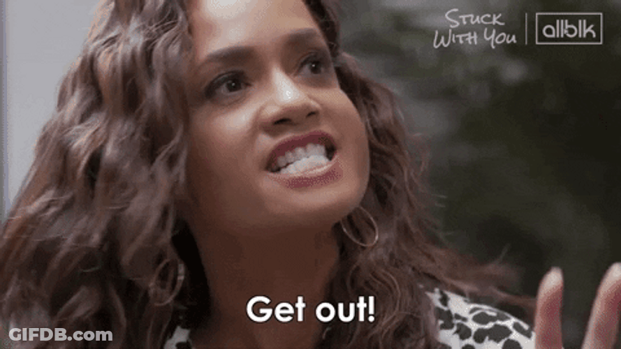 All Black Get Out GIF