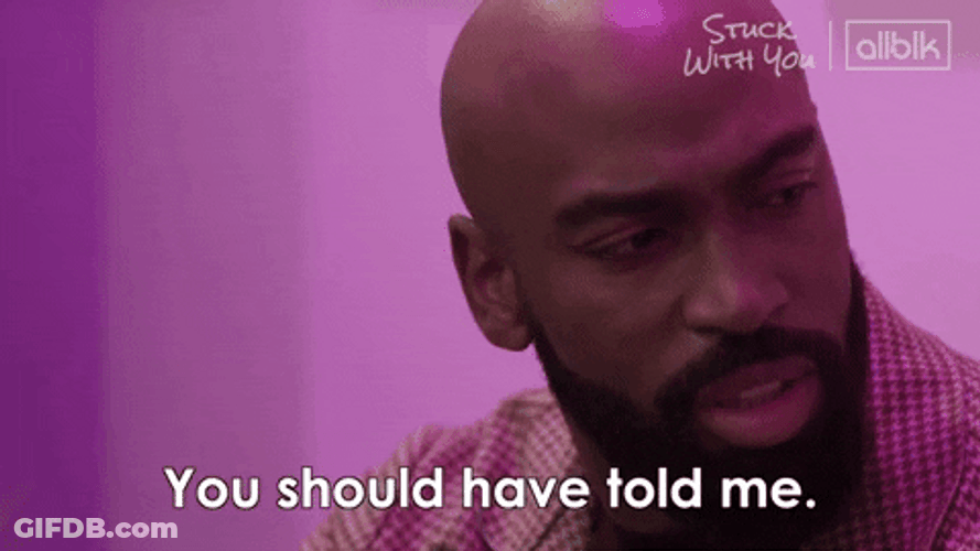 All Black Guy Scolding GIF