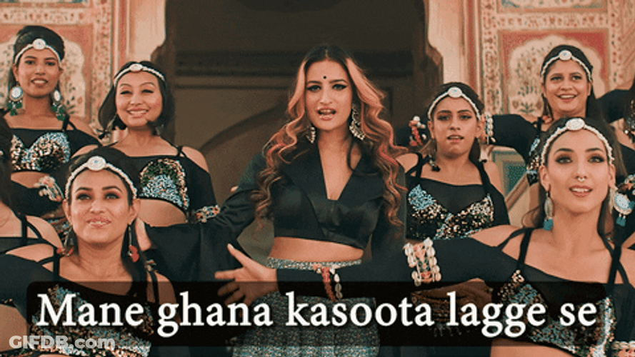 All Black India Singers Singing GIF