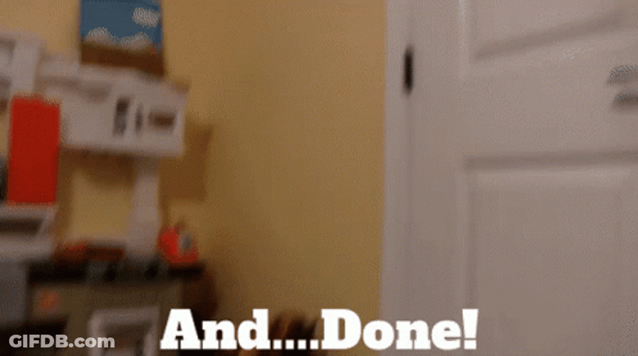All Done Puppets Playing GIF