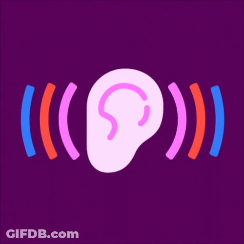 All Ears Listening Quote GIF