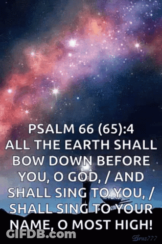 All Earth Bowing To God GIF