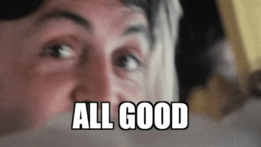 All Good Paul McCartney GIF