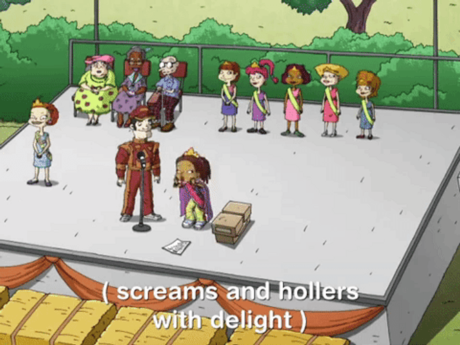 All Grown Up Animation Hollering GIF