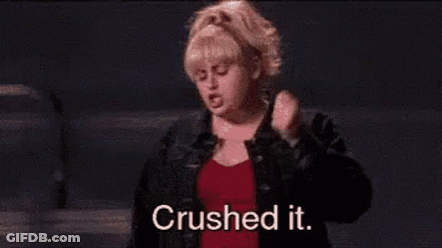 All I Do Is Win I Crushed It GIF