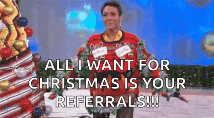 All I Want For Christmas Holiday Party GIF