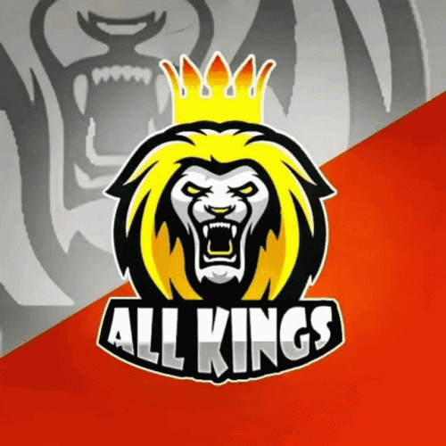 All Kings Lion Logo GIF