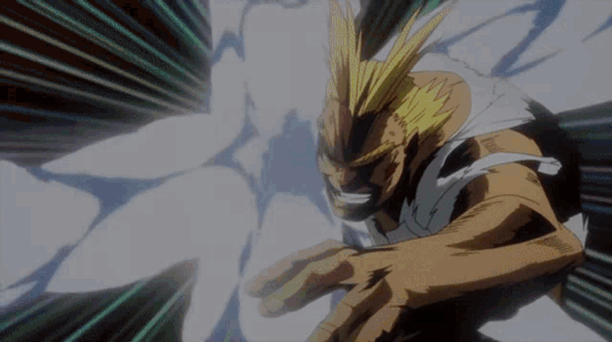 All Might GIF