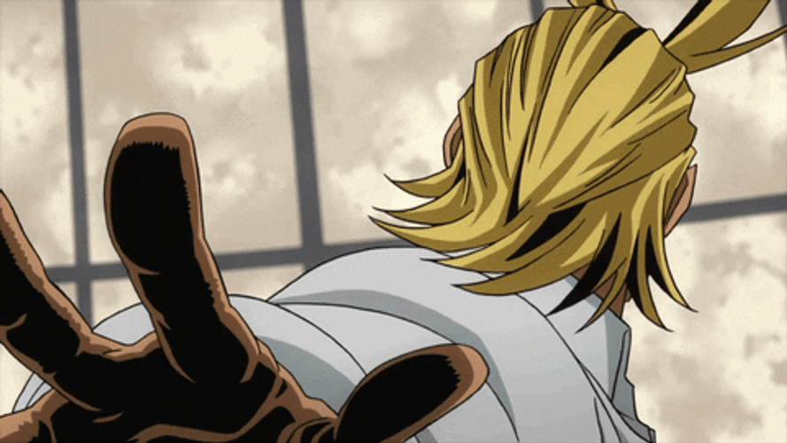 All Might Hero Academia Peace GIF