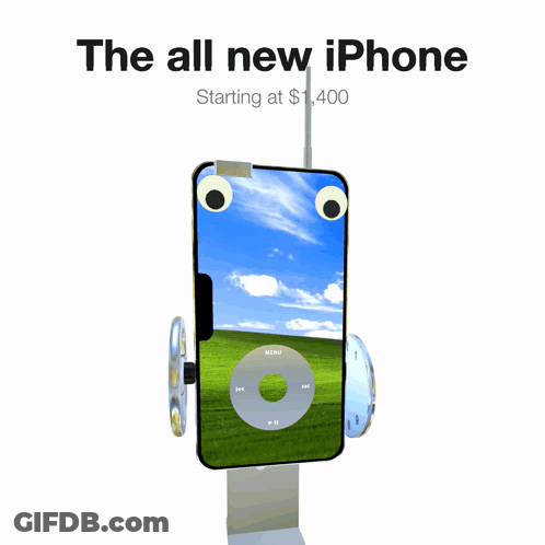 All New IPhone Starting At $1,400 Ad GIF