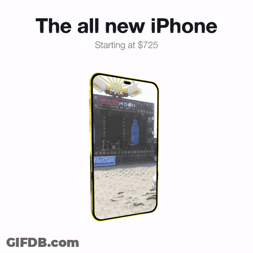 All New IPhone Starting At $725 GIF
