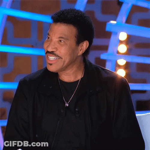 All Night Long Big Grin Lionel Richie GIF