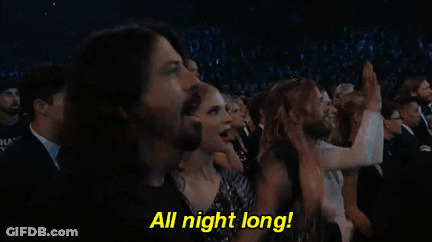 All Night Long Dave Grohl After Party GIF