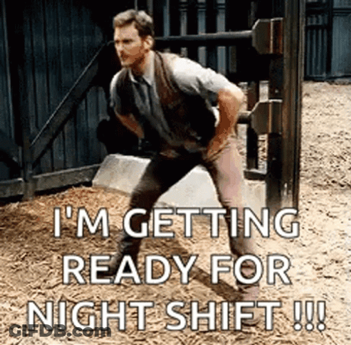 All Night Long Warm Up Chris Pratt GIF