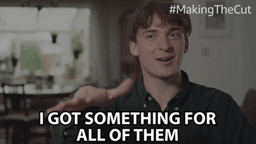 All Of Them Sander Bos Making The Cut GIF