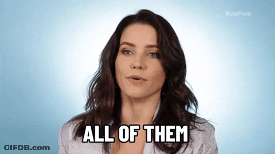 All Of Them Sophia Bush Buzzfeed GIF