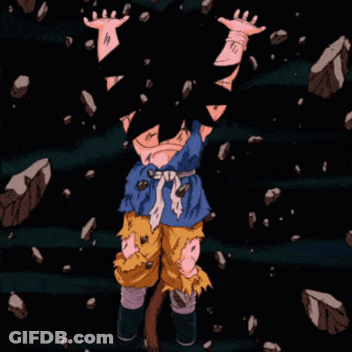 All Out For Strength Spirit Bomb GIF