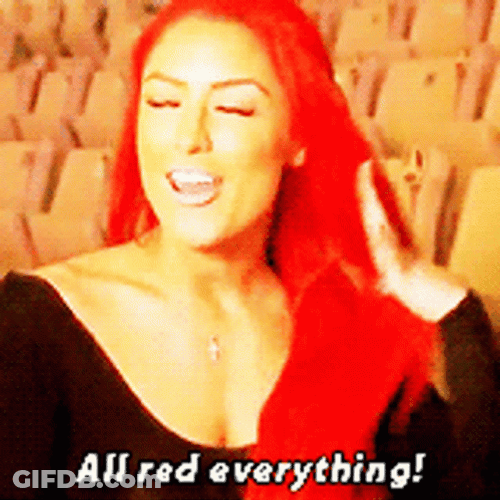 All Red Everything GIF