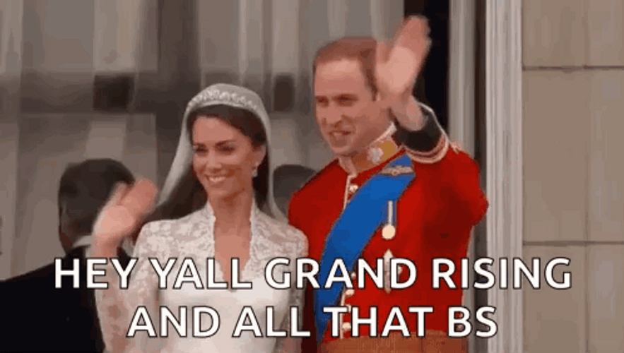 All Rise To New King And Queen GIF