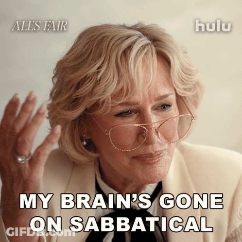 All's Fair Poster Woman With Glasses GIF