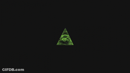 All Seeing Eye In Triangle GIF