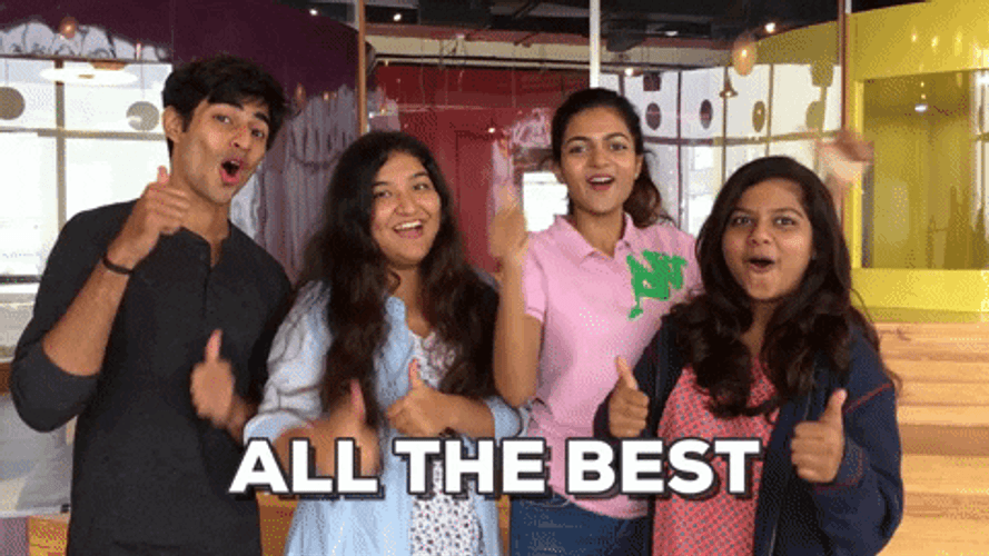 All The Best Happy Friends Thumbs Up GIF
