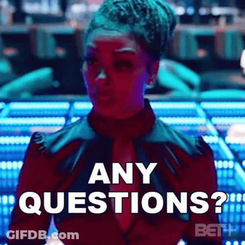 All The Queen's Men Marilyn Deville Any Questions GIF