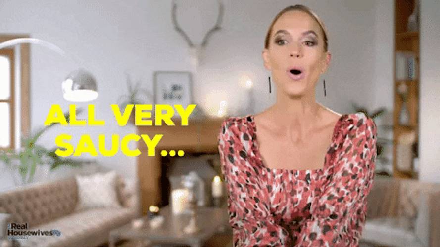 All Very Saucy Real Housewives Of Jersey GIF