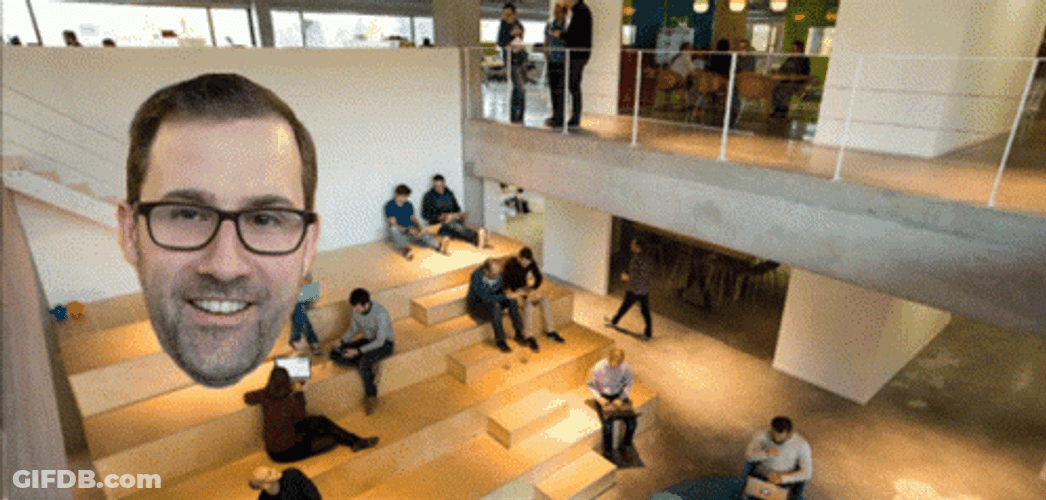 All Work And No Play Colorful Transition GIF