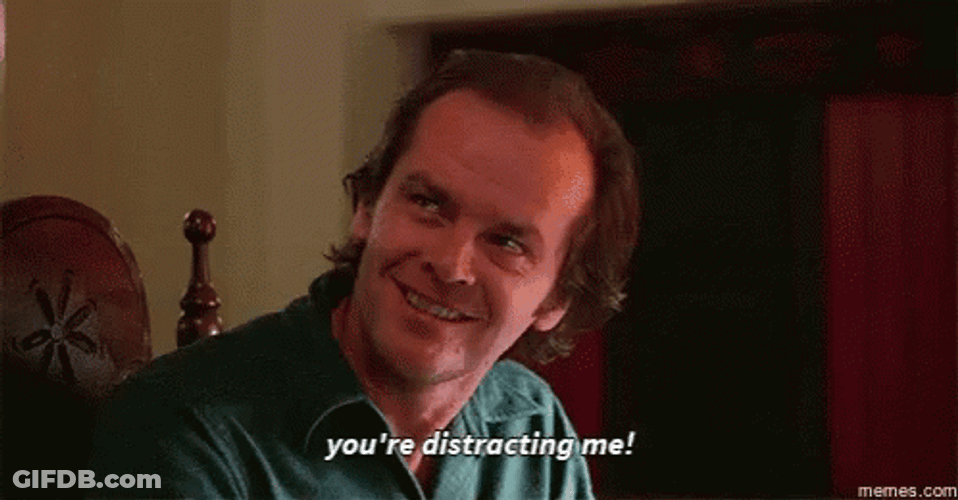All Work And No Play Crazy John Nicholson GIF