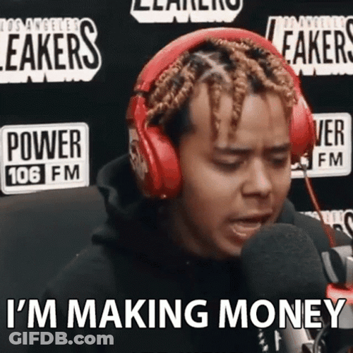 All Work And No Play Makes Money GIF