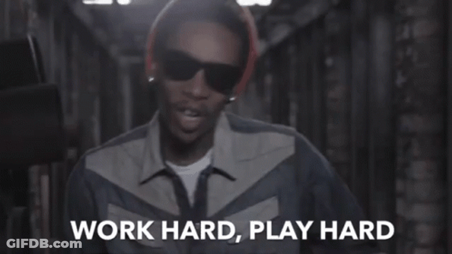 All Work And No Play Music Video GIF